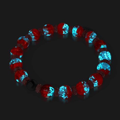 Boreale Flamme | Firefly Glas Schneekugel Armband